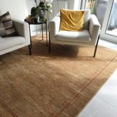 Large Hand knotted rug carpet - Uzbek pamir carpet knotted in Afghanistan
