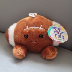US Exclusive Palm Pals Tackle Aurora Adorable Football Stuffed Animal Brand New