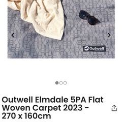 Outwell Elmdale Flat Woven Carpet