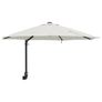 Garden Parasol Sand 248 x 248 x 148 cm Polyester and Steel Image 3