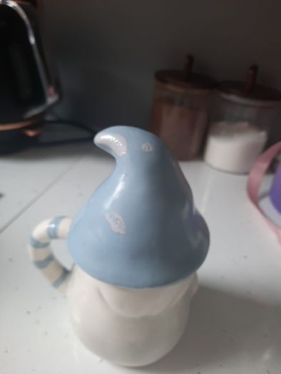 gonk mug with hat lid