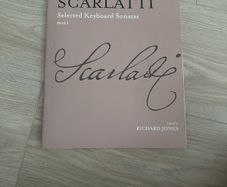 Scarlatti selected Keyboard Sonatas piano book