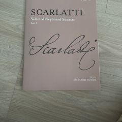 Scarlatti selected Keyboard Sonatas piano book