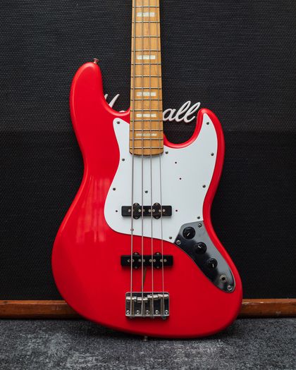 Fender Jazz JB75-80US 1985 - Fiesta Red