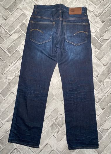 G-Star Raw 3301 Loose Fit Mens W30 L29 Dark Blue Jeans