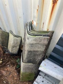 Ridge caps 90 degree. 30 feet
