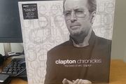 Clapton Chronicles the best of eric clapton 2lp black and white splatter