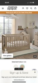 Mamas and papas Cot / toddler bed