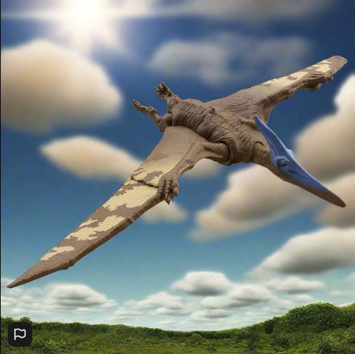 Jurassic World Dominion Roar Strikers Pteranodon - New (Damaged Box) Mattel HGP78