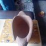 Large vintage hardwood koi carp planter Image 8