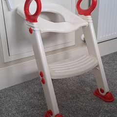Foldable toilet training seat / steps