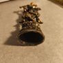 Brass Krishna Idol playing flute Image 5