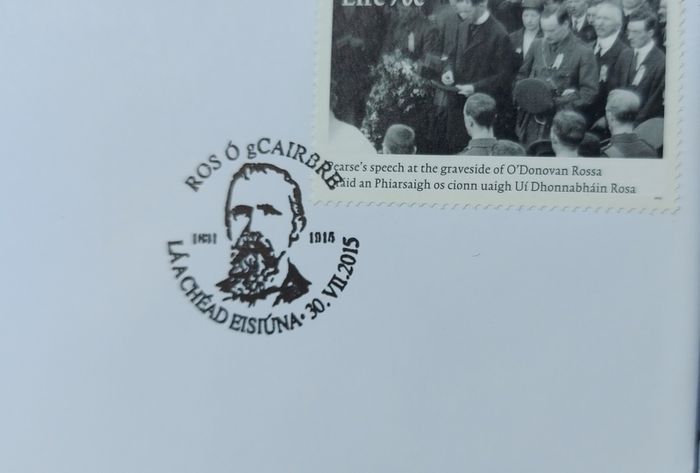 Ireland 100th Anniversary of the death of oDonovan Rossa 1st day cover set