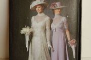 vintage sewing pattern, Bridal, Edwardian, costume