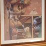 Vintage Raymond Campbell Teddy Bear Picture/ Solid Pine Frame, AV Image 7