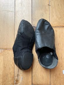 Girls dance split sole shoes junior uk 1