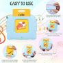 Talking Flash Cards Educational Toys for Toddlers 1-6 Years Old Preschool Learning Toys for Boys Girls 112 Pcs Double-Side Cards 224 Words Reading Toy for Kids Christmas Birthday (Blue/Pink) Image 7