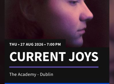 Current joys tickets 2x in the academy