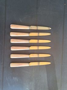 6 Vintage Inox Knives