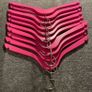 Set Of 10 Pink Wooden Dress Hangers! Image 5