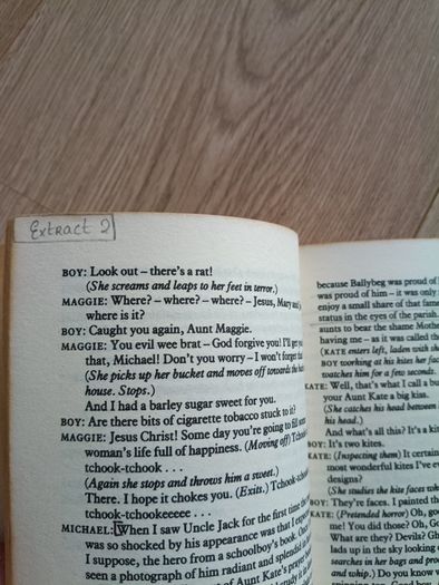 Brian Friel Dancing at Lughnasa 1990 in used condition with some underlining on some pages FREE STANDARD POSTAGE INCLUDED