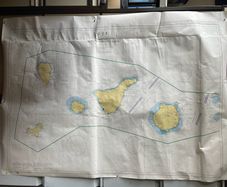 Nautical chart: Gran Canaria to El Hierro