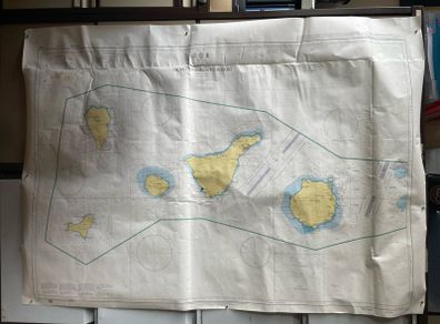 Nautical chart: Gran Canaria to El Hierro