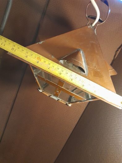 Handmade Copper Hall Lantern