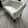 Sofa, 2-seater, white faux leather Image 2