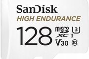 SanDisk 128GB High Endurance microSD CCTV Dash Cam Camera