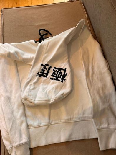 Superdry white hoodie - size M