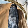 Vintage Per Una Italian Fabric Long Coat Camel beige Colour UK 10 Image 7
