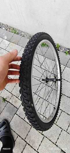 bike front wheel , 26 inches