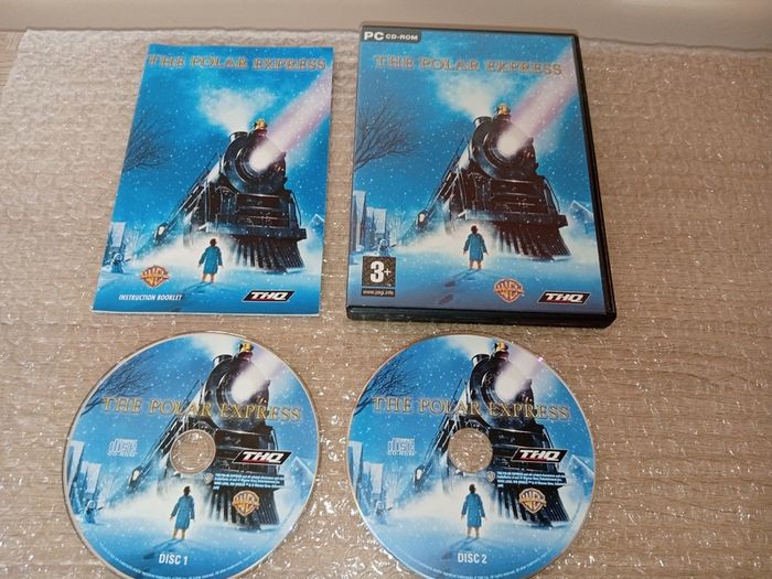 Rare 2 Disc The polar Express pc game from Thq in excellent condition with booklet