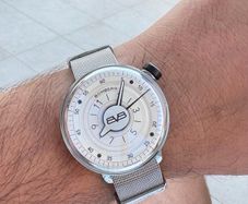 Bomberg BB-01 White & Silver (Quartz)