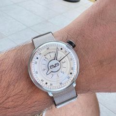 Bomberg BB-01 White & Silver (Quartz)