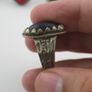 Antique Treasure Jewellery Lot 15 Traditional Brass Statement Rings Image 7