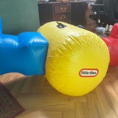 Inflatable see saw