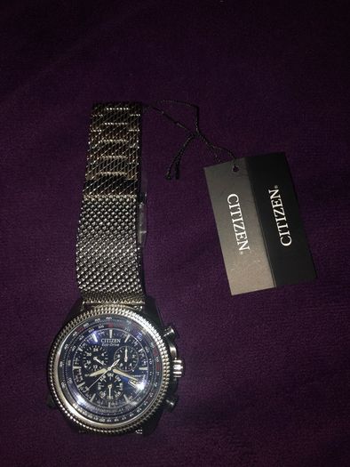 Citizen watch eco drive solar power perpetual calendar Brand new 6 years warranty