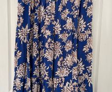 ME+EM Floral Midi Skirt - Size 14 - 100% Cotton
