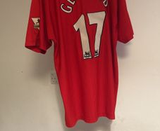 Authentic Gerrard 17 Reebok Liverpool Jersey