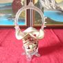 10.75 Inches Tall Murano Millefiori Art Glass Basket Image 3