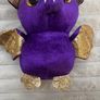 Ty Beanie Boos COUNT the Purple Halloween Bat approx. 6" Used Please see photos Image 8