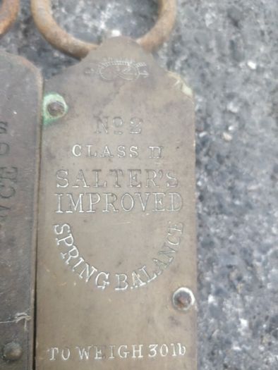 Salter scales x 2