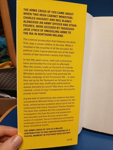 The Arms Crisis of 1970 - Michael Heney