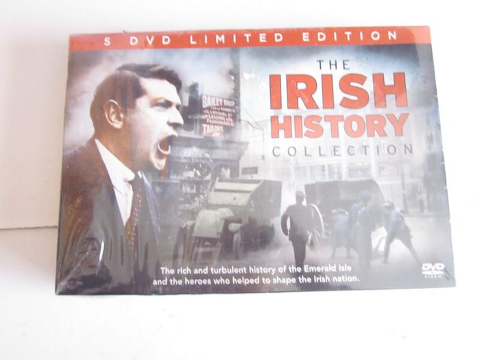 New The Irish History Collection 5 DVD's