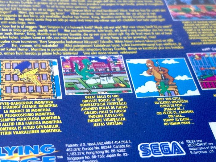 Barts Nightmare for Sega Mega Drive - Boxed