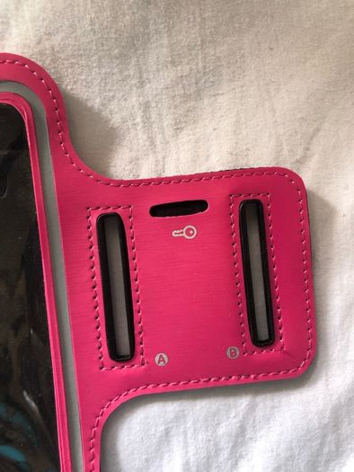 phone and key strap for running