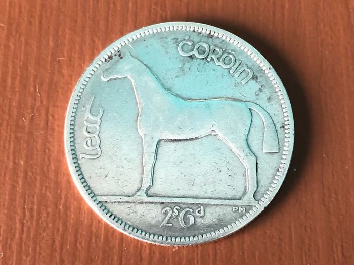 Irish silver half crown