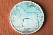 Irish silver half crown